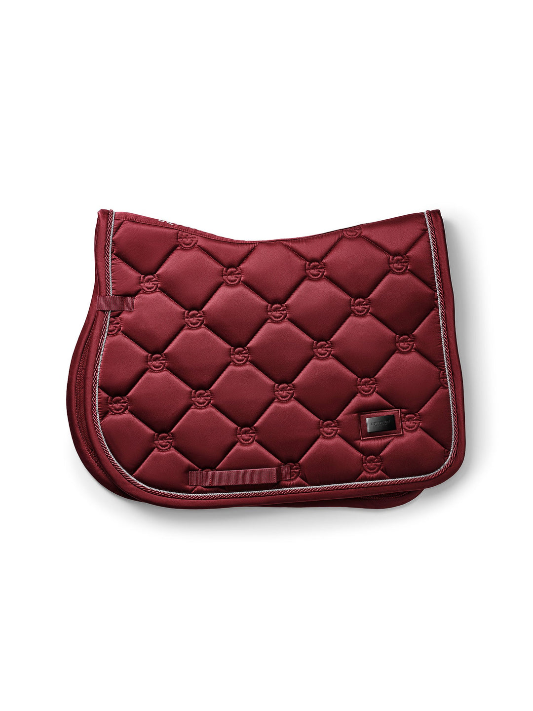 Equestrian Stockholm Classic Jump Saddle Pad - Bordeaux - Jump Saddle Pad - Kingdom Equestrian