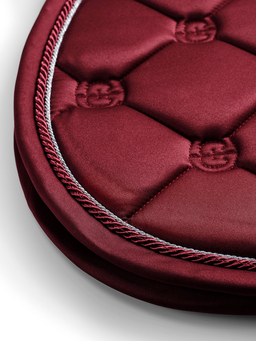 Equestrian Stockholm Classic Jump Saddle Pad - Bordeaux - Jump Saddle Pad - Kingdom Equestrian