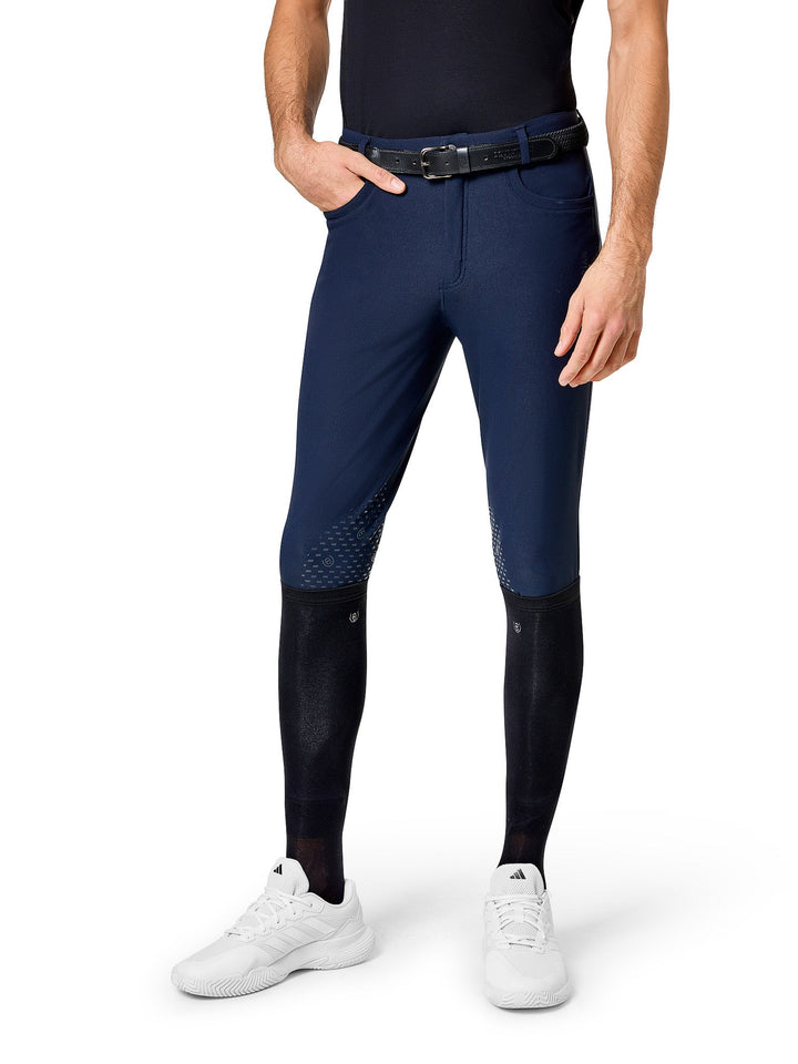 Riding Breeches Men Active Navy