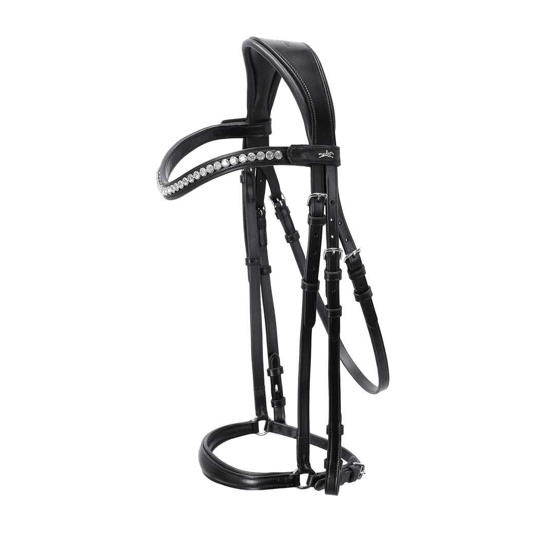 Schockemohle Pisa Drop Noseband Bridle - Snaffle Bridle - Kingdom Equestrian