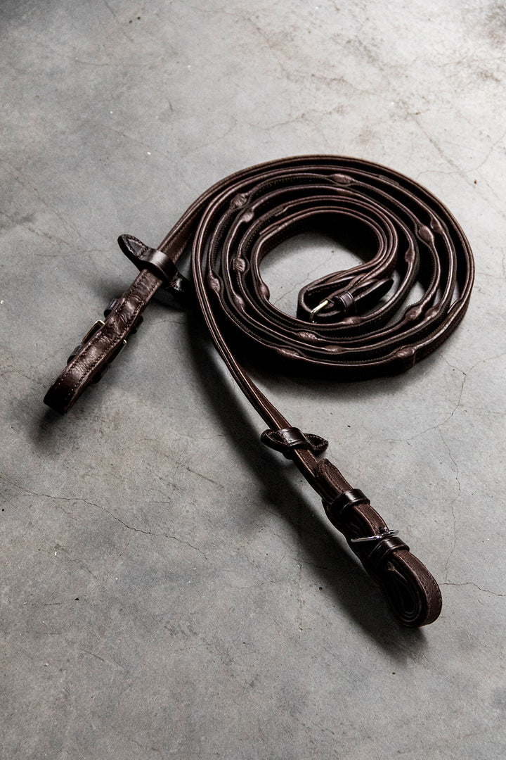 Schockemohle Durasoft Grip Reins - Reins - Kingdom Equestrian