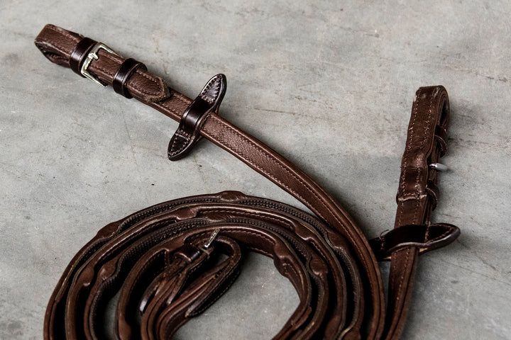 Schockemohle Durasoft Grip Reins - Reins - Kingdom Equestrian