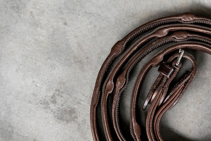 Schockemohle Durasoft Grip Reins - Reins - Kingdom Equestrian