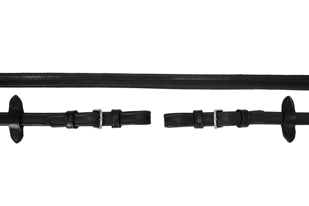 Schockemohle Durasoft Rubber Reins - Reins - Kingdom Equestrian