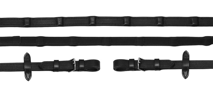 Schockemohle Durasoft Grip Reins - Wide - Reins - Kingdom Equestrian