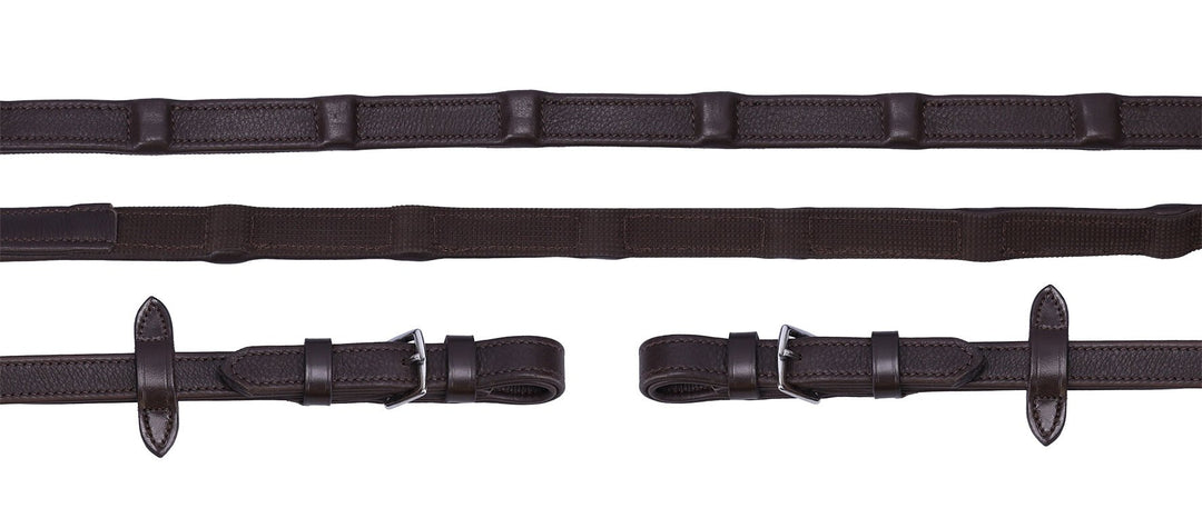 Schockemohle Durasoft Grip Reins - Wide - Reins - Kingdom Equestrian