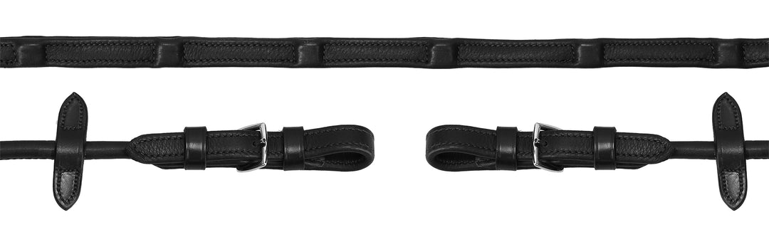 Schockemohle Durasoft Rolled Reins - Reins - Kingdom Equestrian