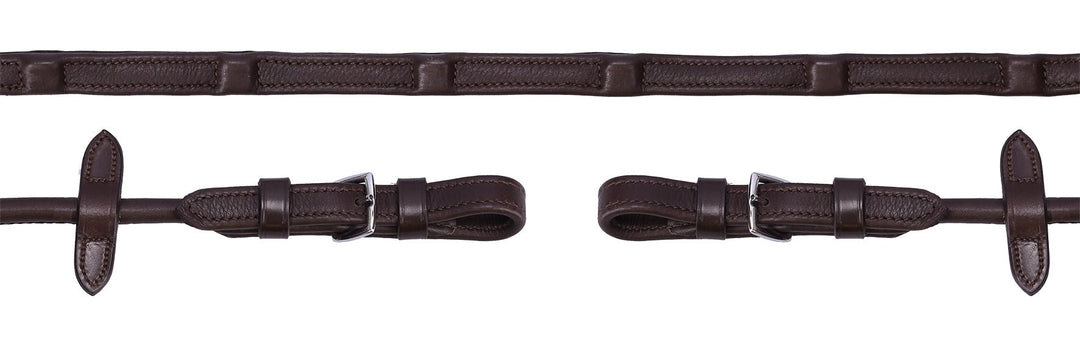 Schockemohle Durasoft Rolled Reins - Reins - Kingdom Equestrian