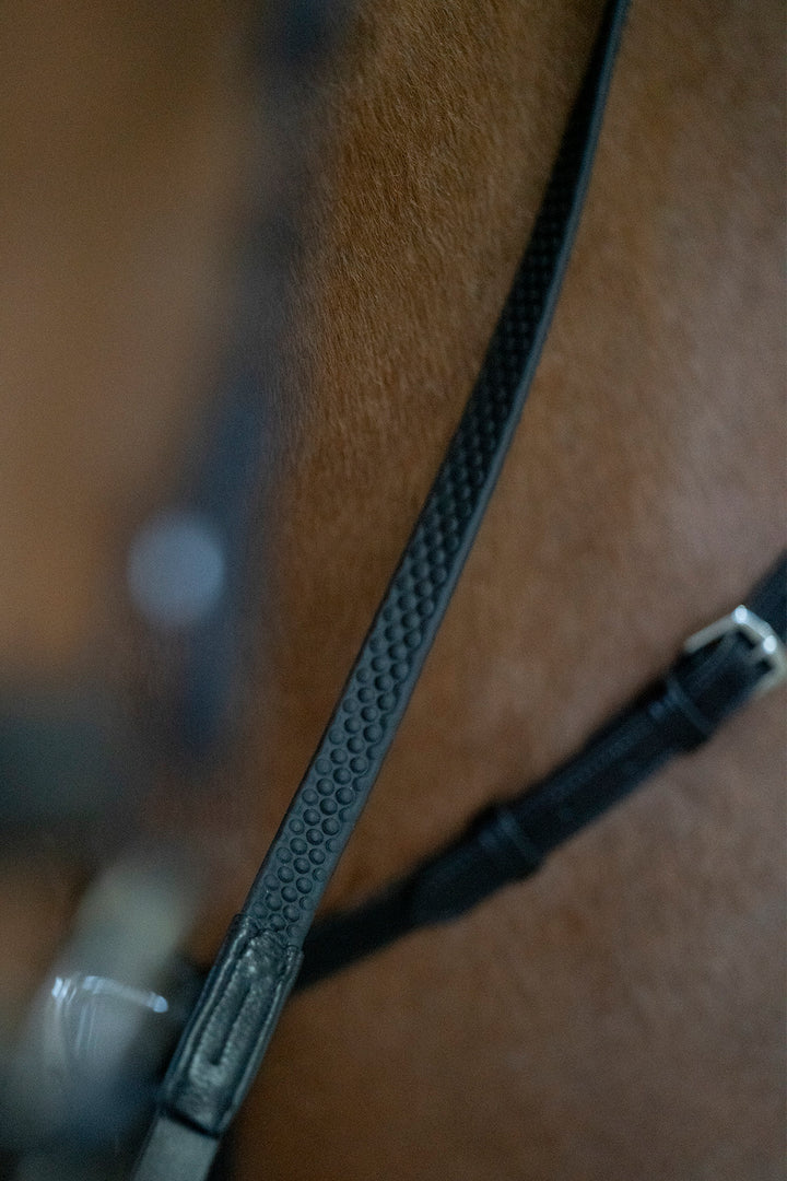Schockemohle Soft Dots Rubber Reins - Reins - Kingdom Equestrian
