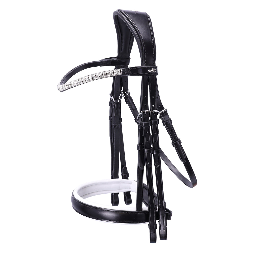 Schockemohle Brindisi Double Bridle - Snaffle Bridle - Kingdom Equestrian
