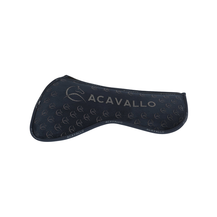 Acavallo Memory Foam 3D Spacer Silicone Grip Half Pad - Jumping - Blue