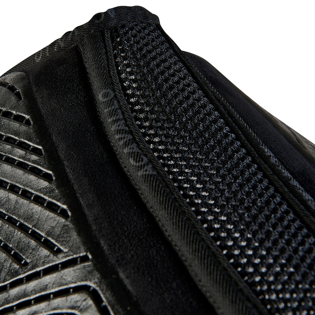 Acavallo Memory Foam 3D Spacer Double Sided Grip Half Pad - Jumping - Black