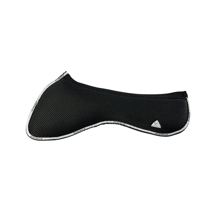 Acavallo Memory Foam 3D Spacer Half Pad - Jumping - Black