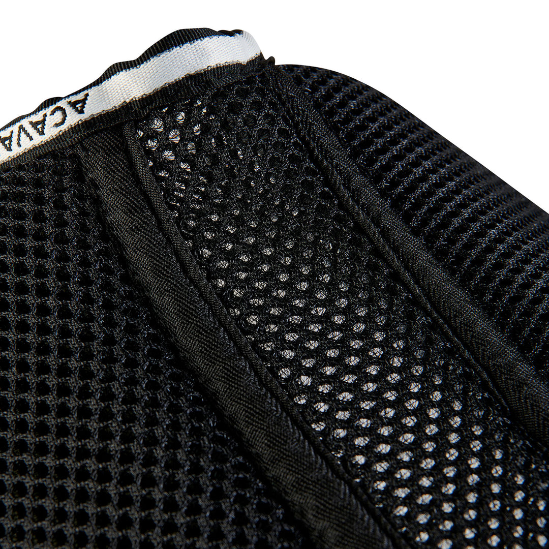 Acavallo Memory Foam 3D Spacer Half Pad - Jumping - Black