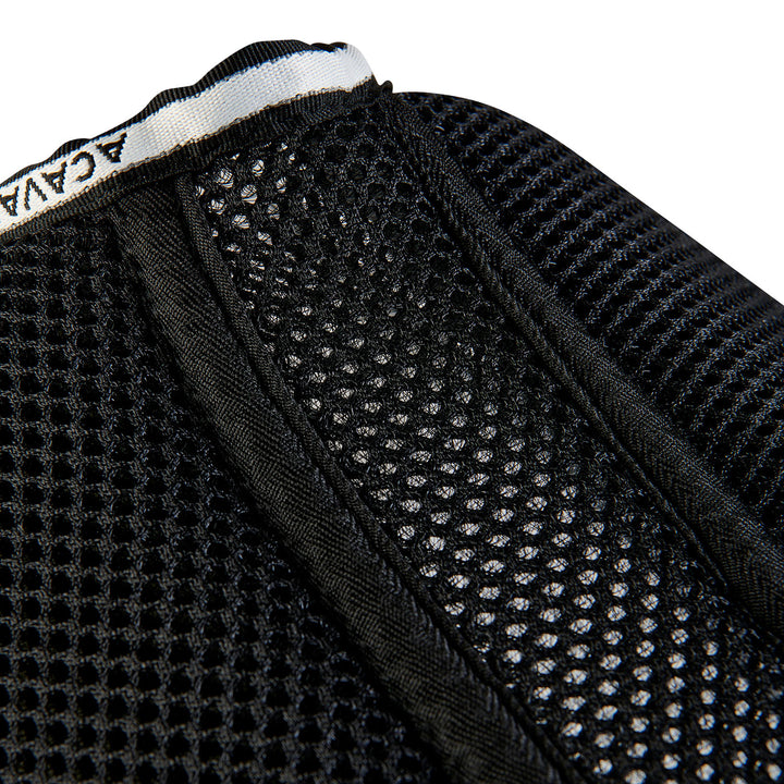 Acavallo Memory Foam 3D Spacer Half Pad - Jumping - Black