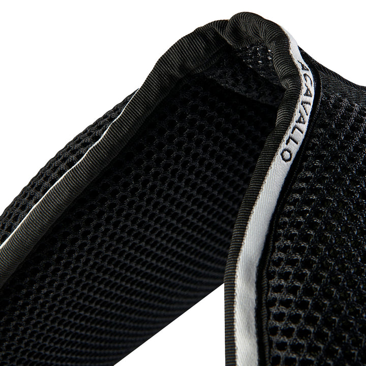 Acavallo Memory Foam 3D Spacer Half Pad - Jumping - Black