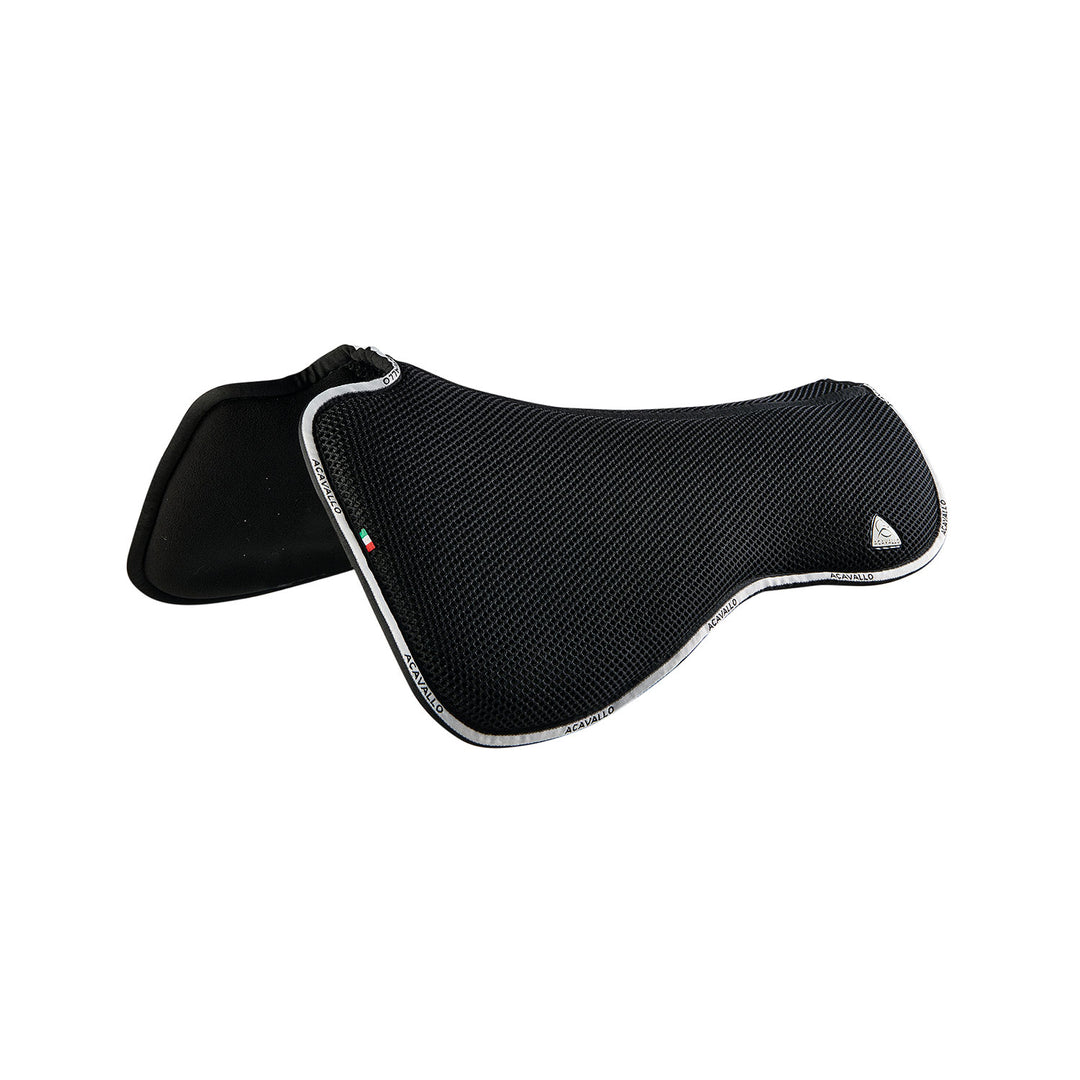 Acavallo Memory Foam 3D Spacer Microfleece Half Pad - Dressage