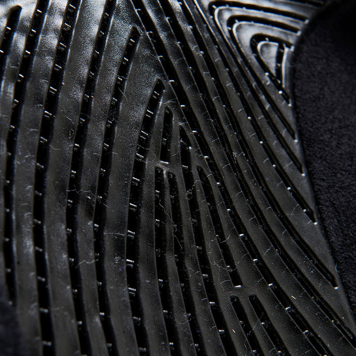 Acavallo Saddle Pad JS Classic Numnah Gel Grip - Black - Sheepskin Black