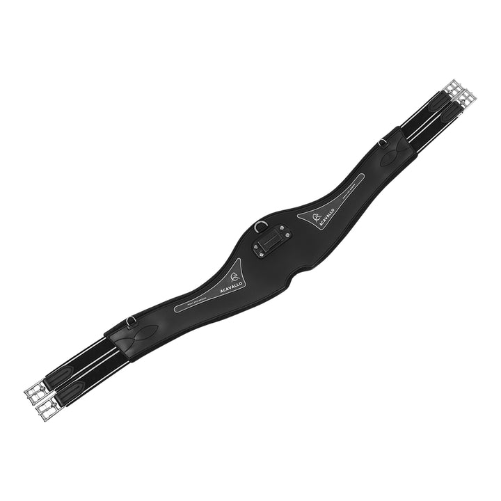Acavallo Jumping Girth Gel PVC - Black