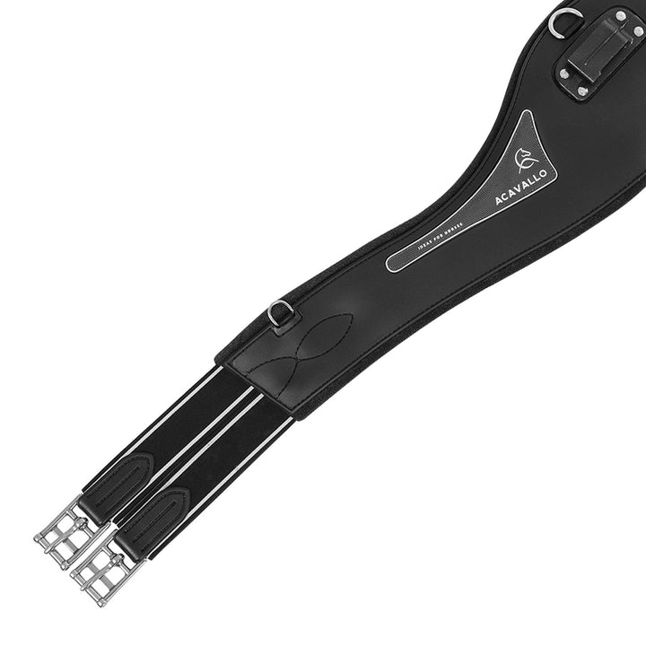 Acavallo Jumping Girth Gel PVC - Black