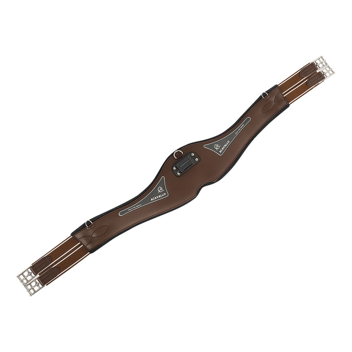 Acavallo Jumping Girth Gel PVC - Dark Brown
