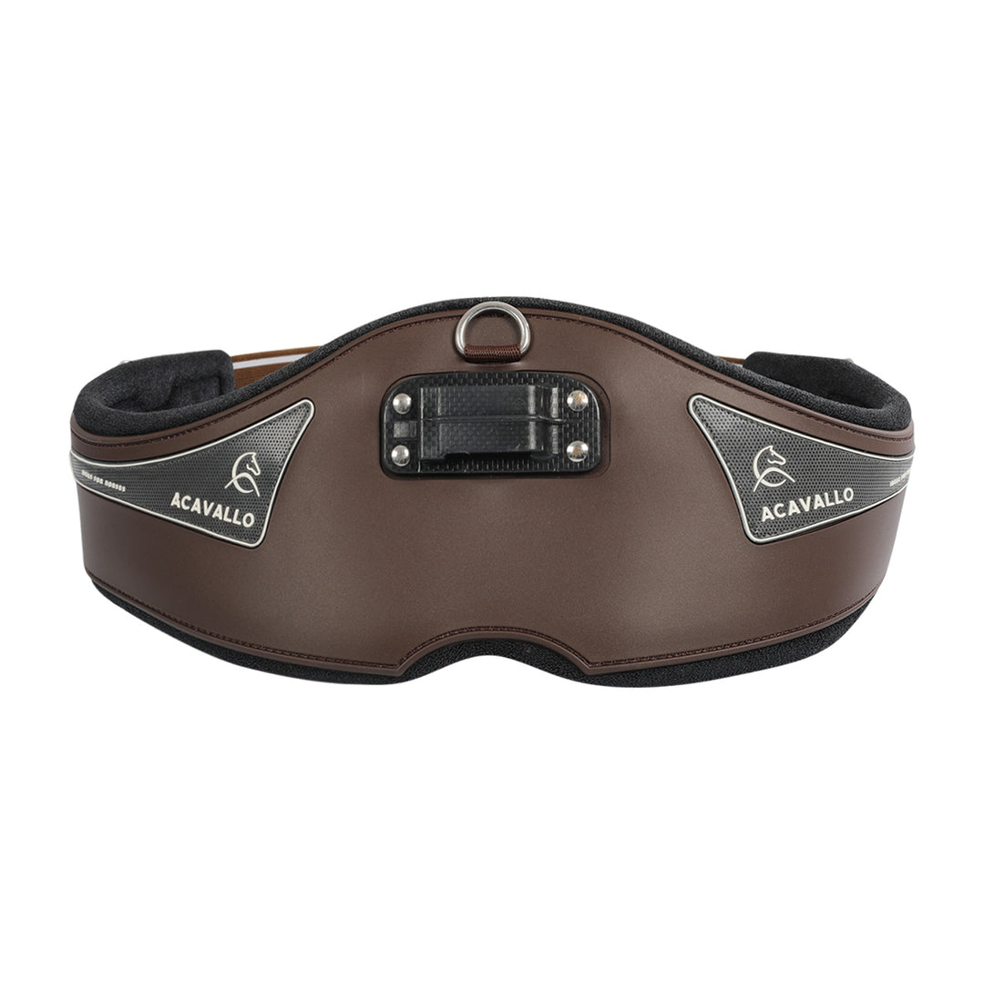 Acavallo Jumping Girth Gel PVC - Dark Brown