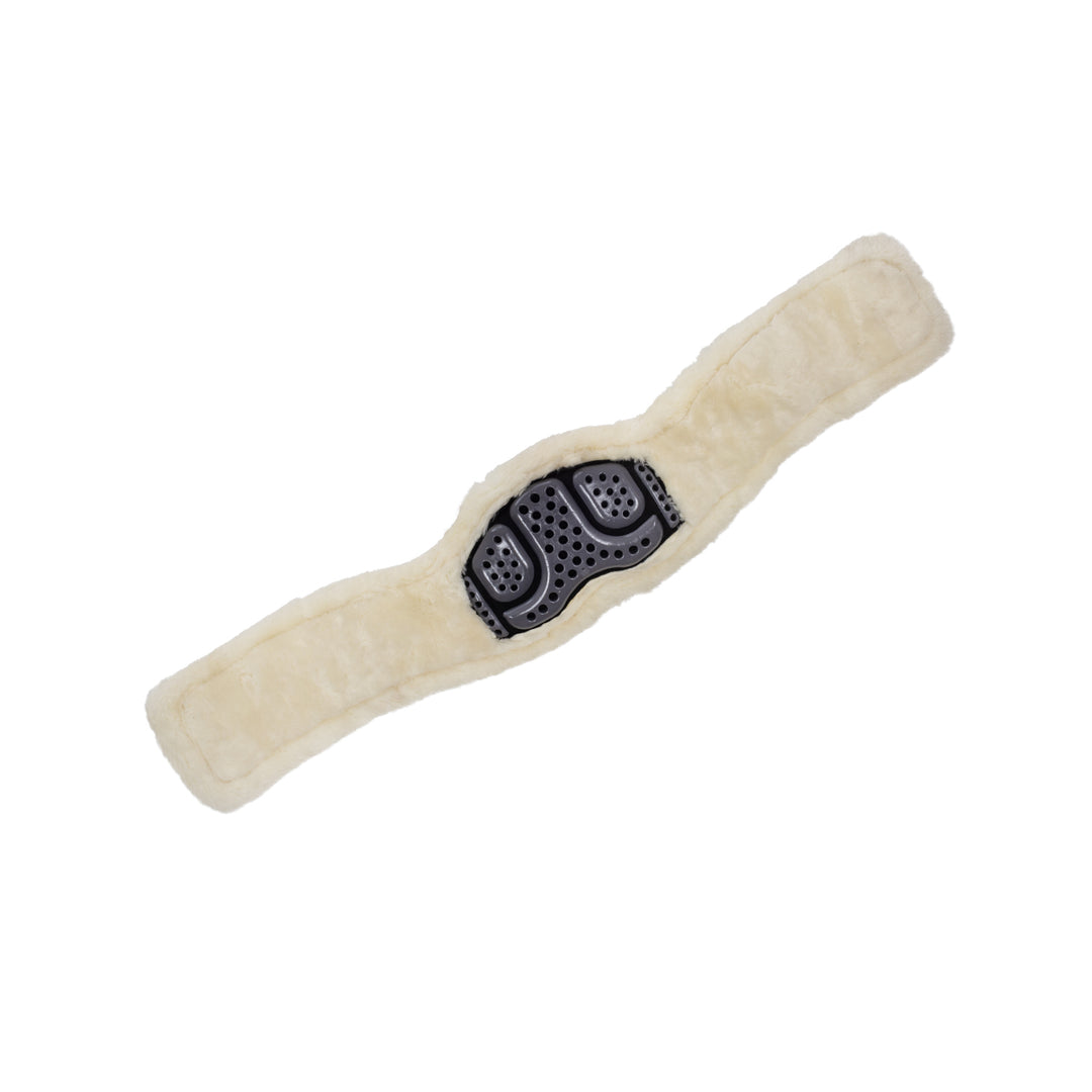 Acavallo Dressage Girth Classic Gel Sheepskin - Black