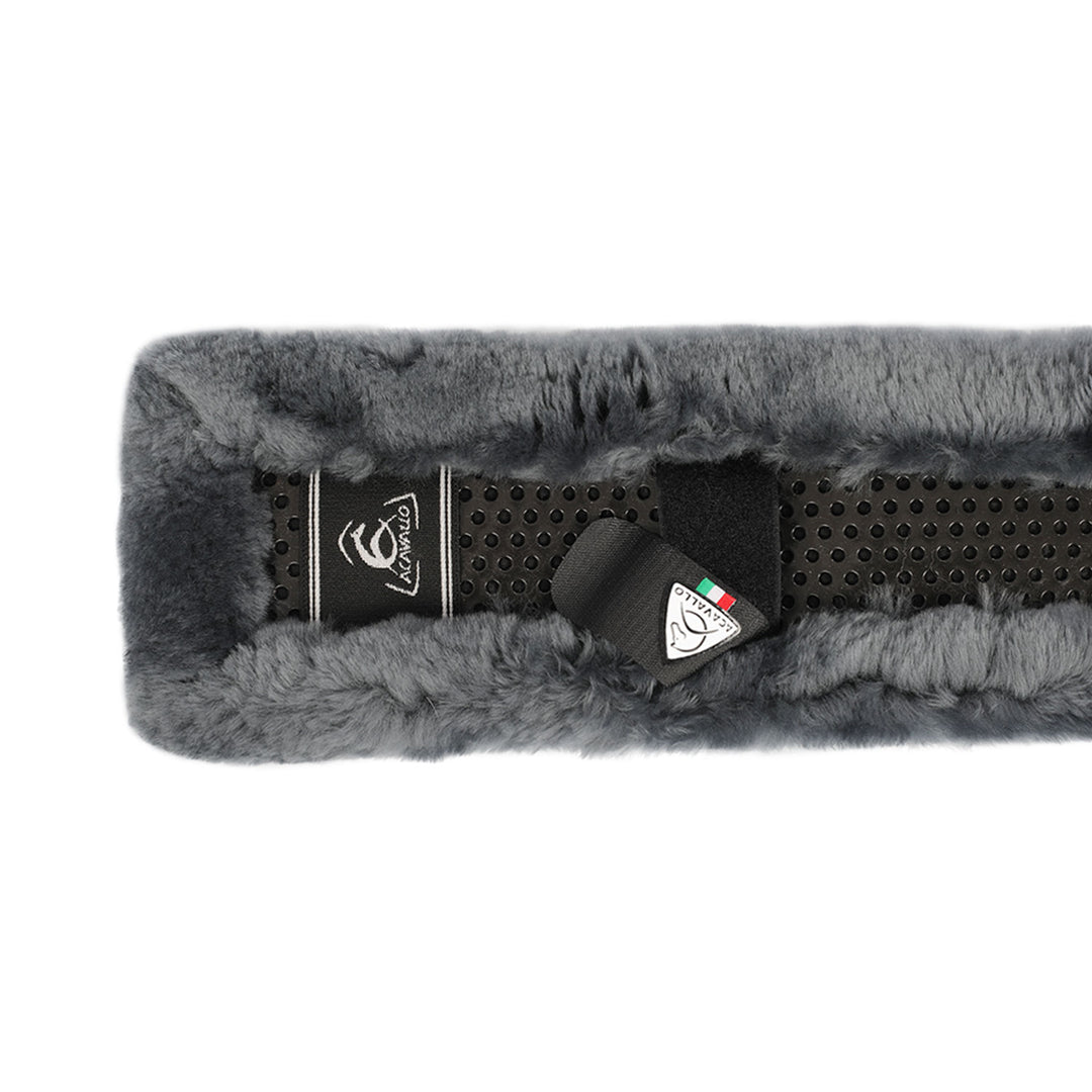 Acavallo Girth Sleeve Gel Classic Sheepskin - Grey