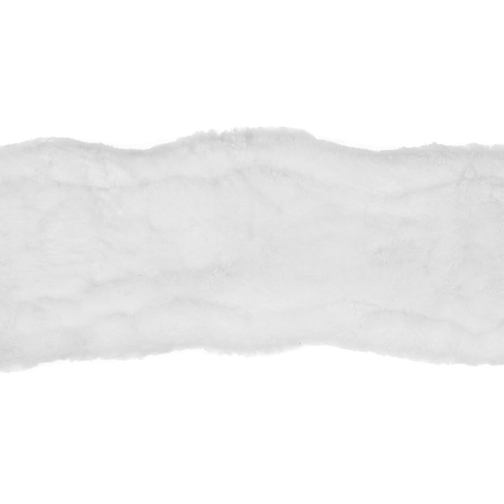 Acavallo Shaped Girth Sleeve Classic Gel Sheepskin - White