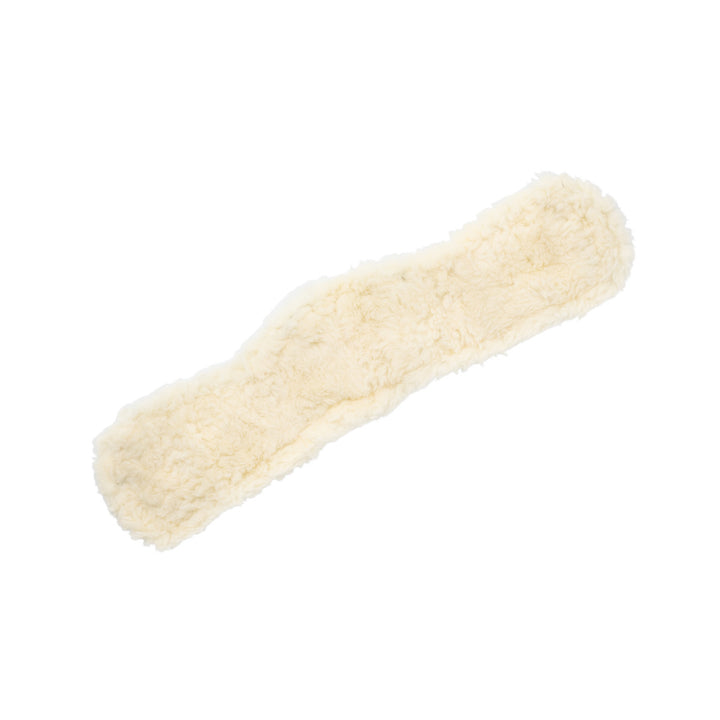 Acavallo Shaped Girth Sleeve Classic Gel Faux Sheepskin - Natural