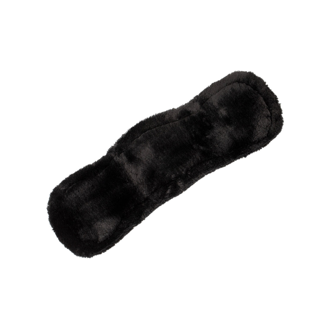 Acavallo Shaped Girth Sleeve Classic Gel Faux Sheepskin - Black