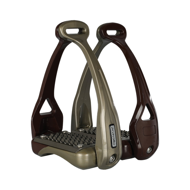 Acavallo Opera Stirrups - Brown