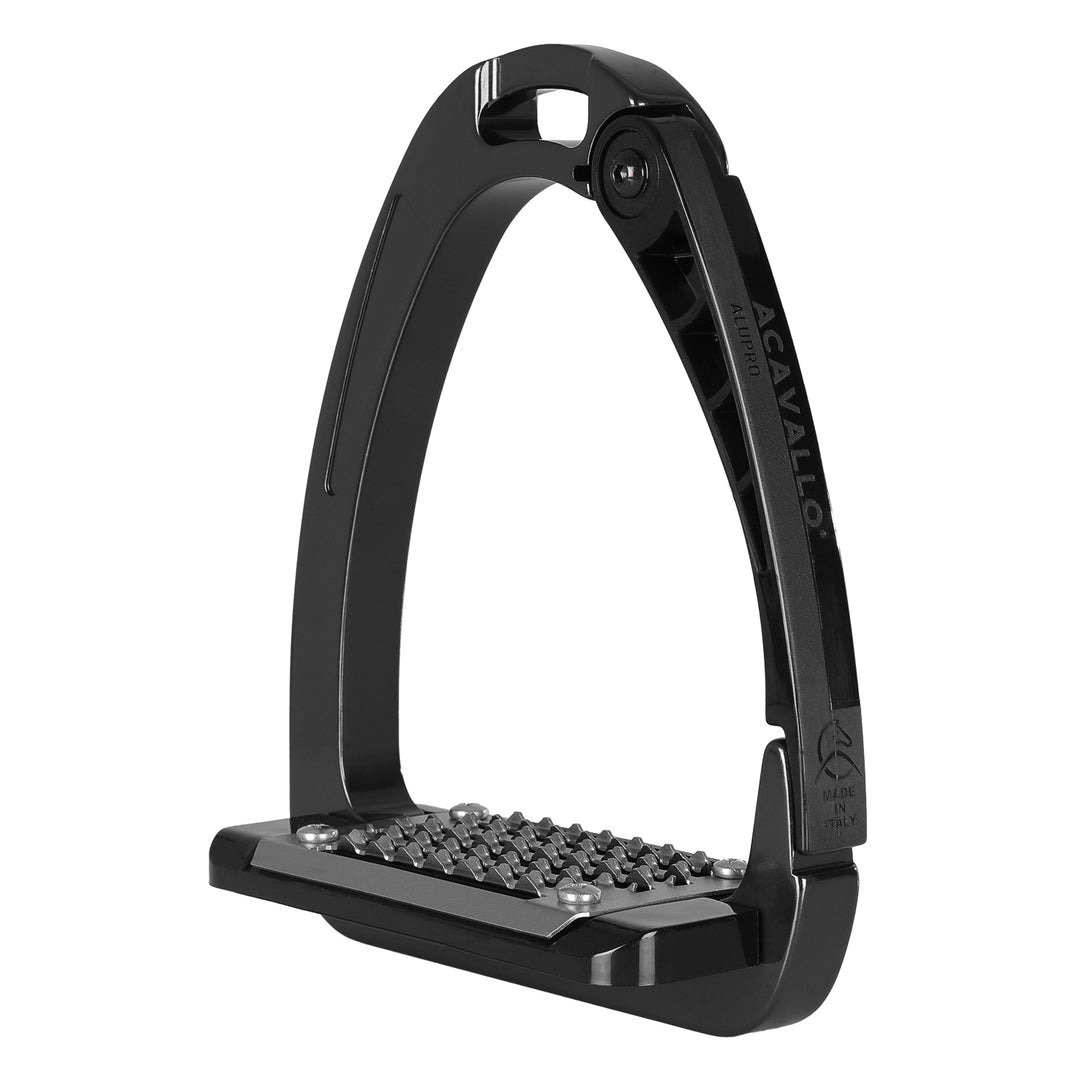 Acavallo Arena Alupro Stirrups - Charcoal