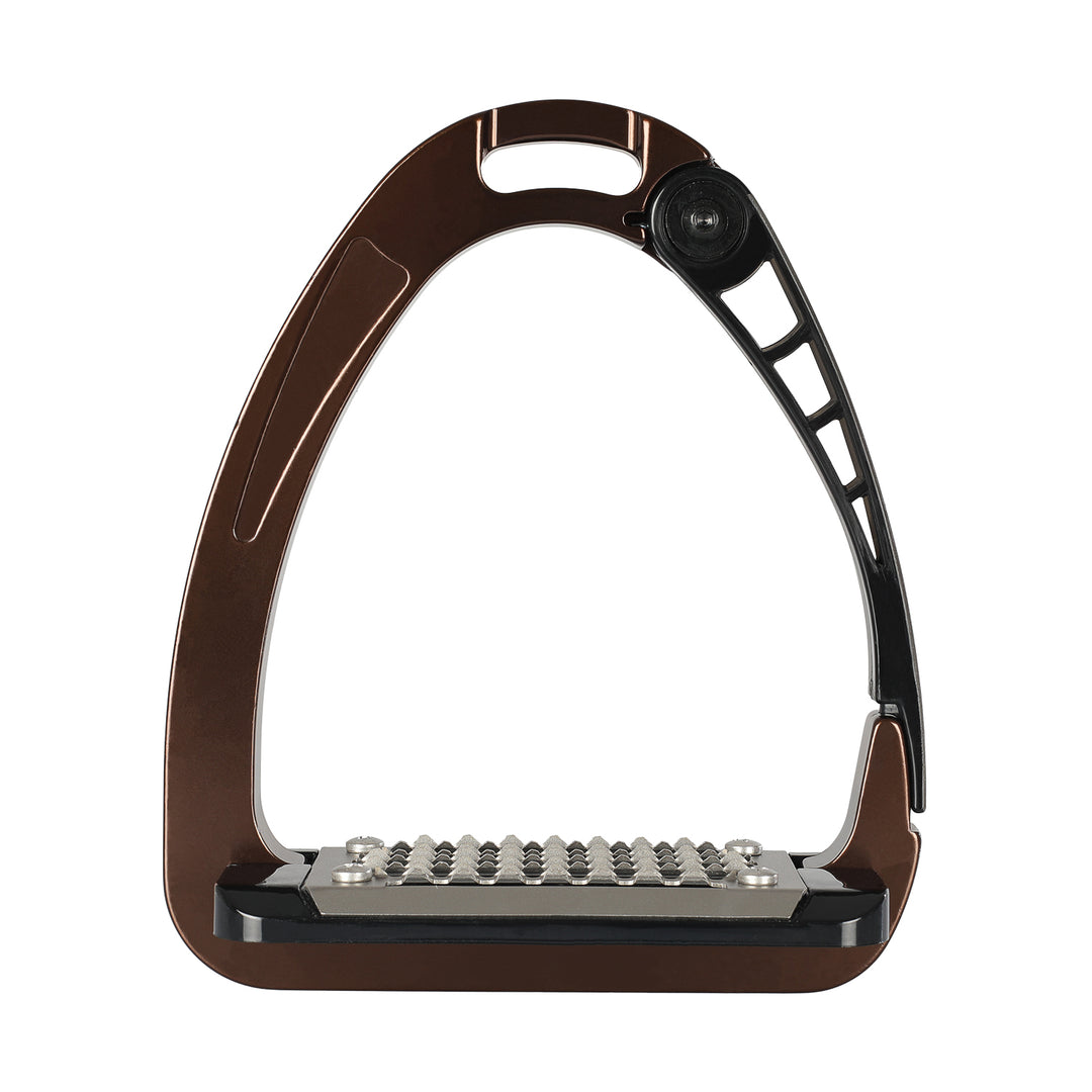 Acavallo Arena Alupro Stirrups - Brown