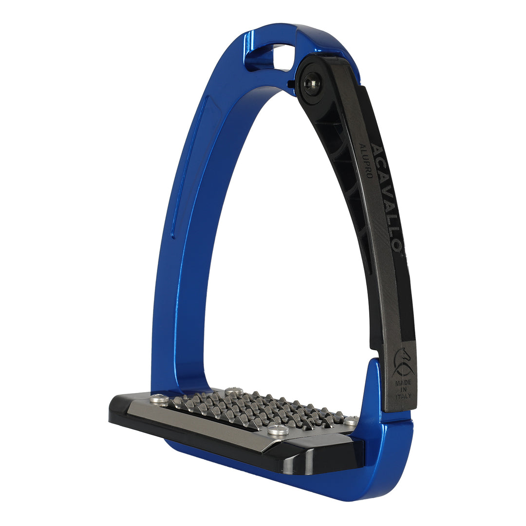 Acavallo Arena Alupro Stirrups - Blue