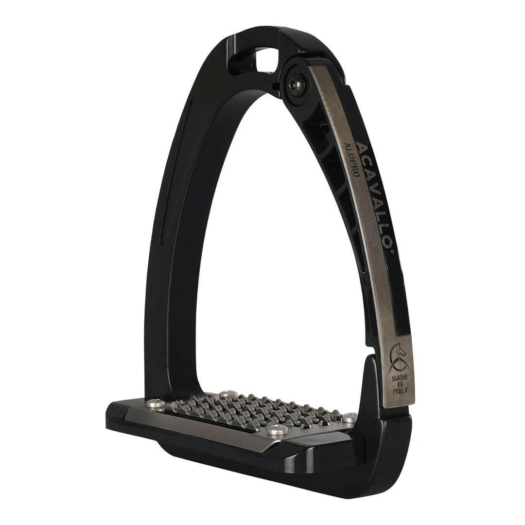 Acavallo Arena Alupro Stirrups - Black