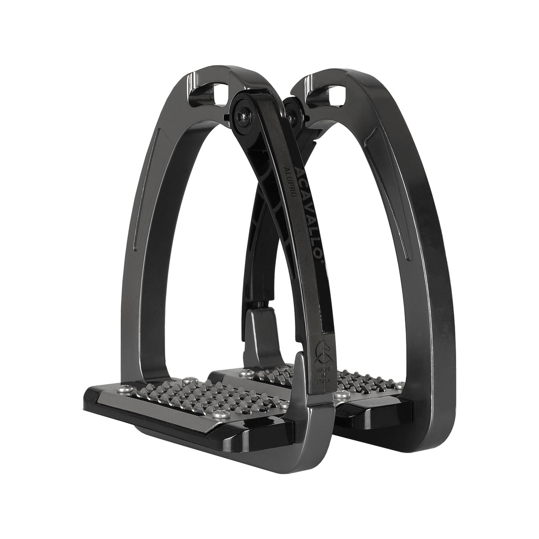 Acavallo Arena Alupro Stirrups - Titanium