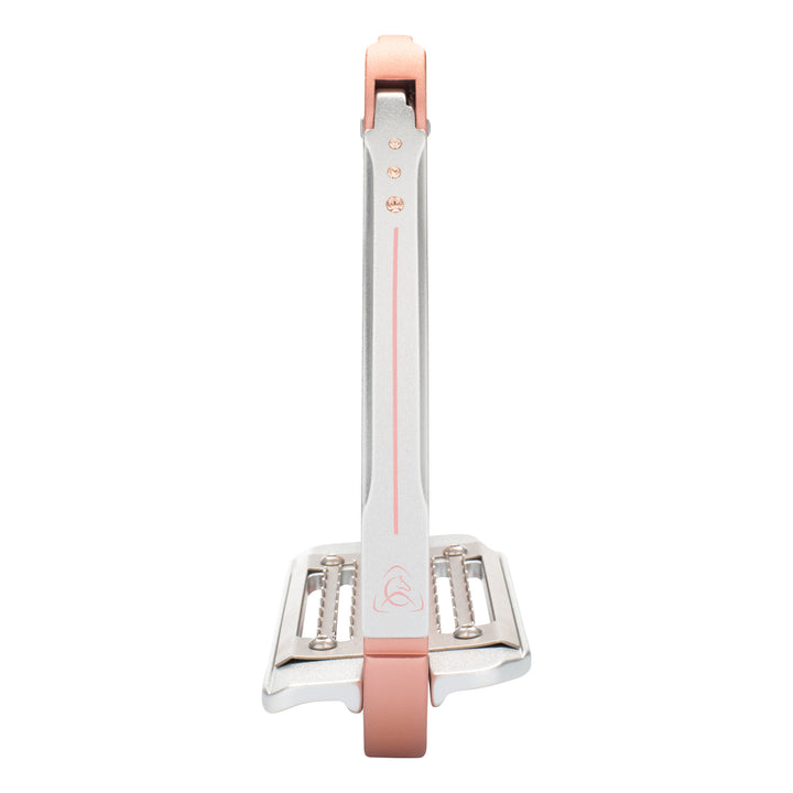 Acavallo Arena Aluplus 2.0 Stirrups Crystals - Antique Rose