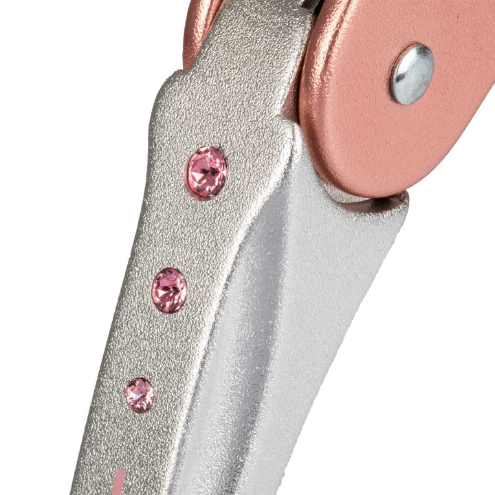 Acavallo Arena Aluplus 2.0 Stirrups Crystals - Antique Rose