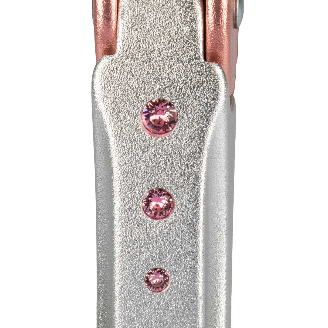 Acavallo Arena Aluplus 2.0 Stirrups Crystals - Antique Rose