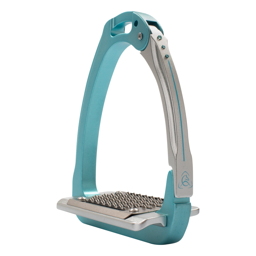 Acavallo Arena Aluplus 2.0 Stirrups Crystals - Sky Blue