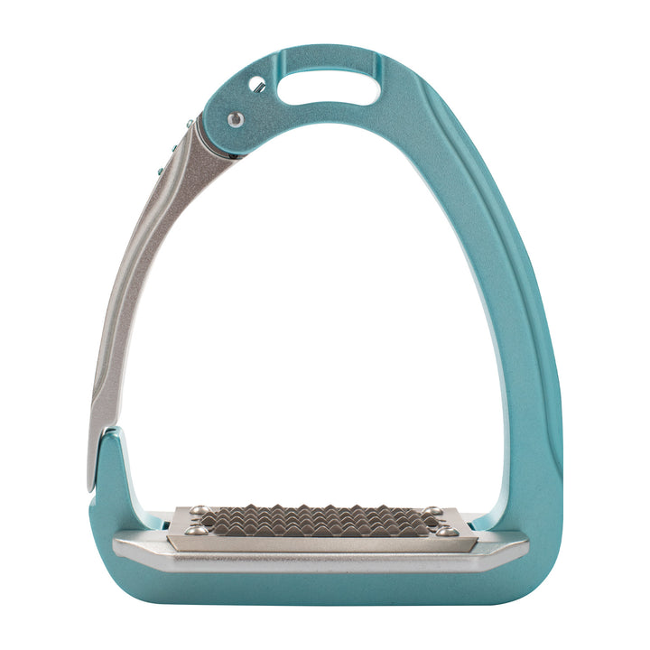 Acavallo Arena Aluplus 2.0 Stirrups Crystals - Sky Blue