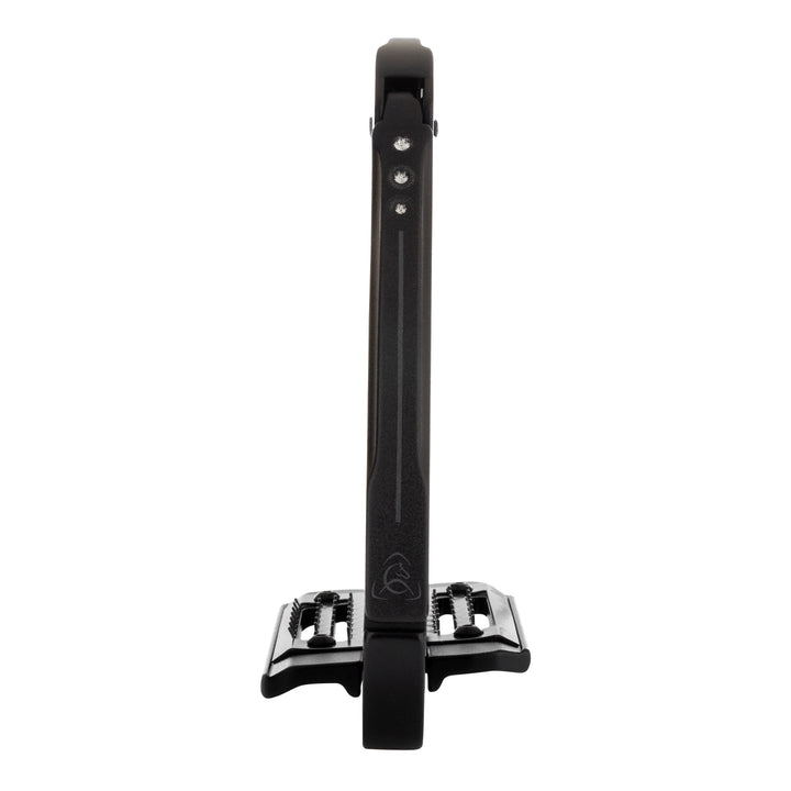 Acavallo Arena Aluplus 2.0 Stirrups Crystals - Total Black