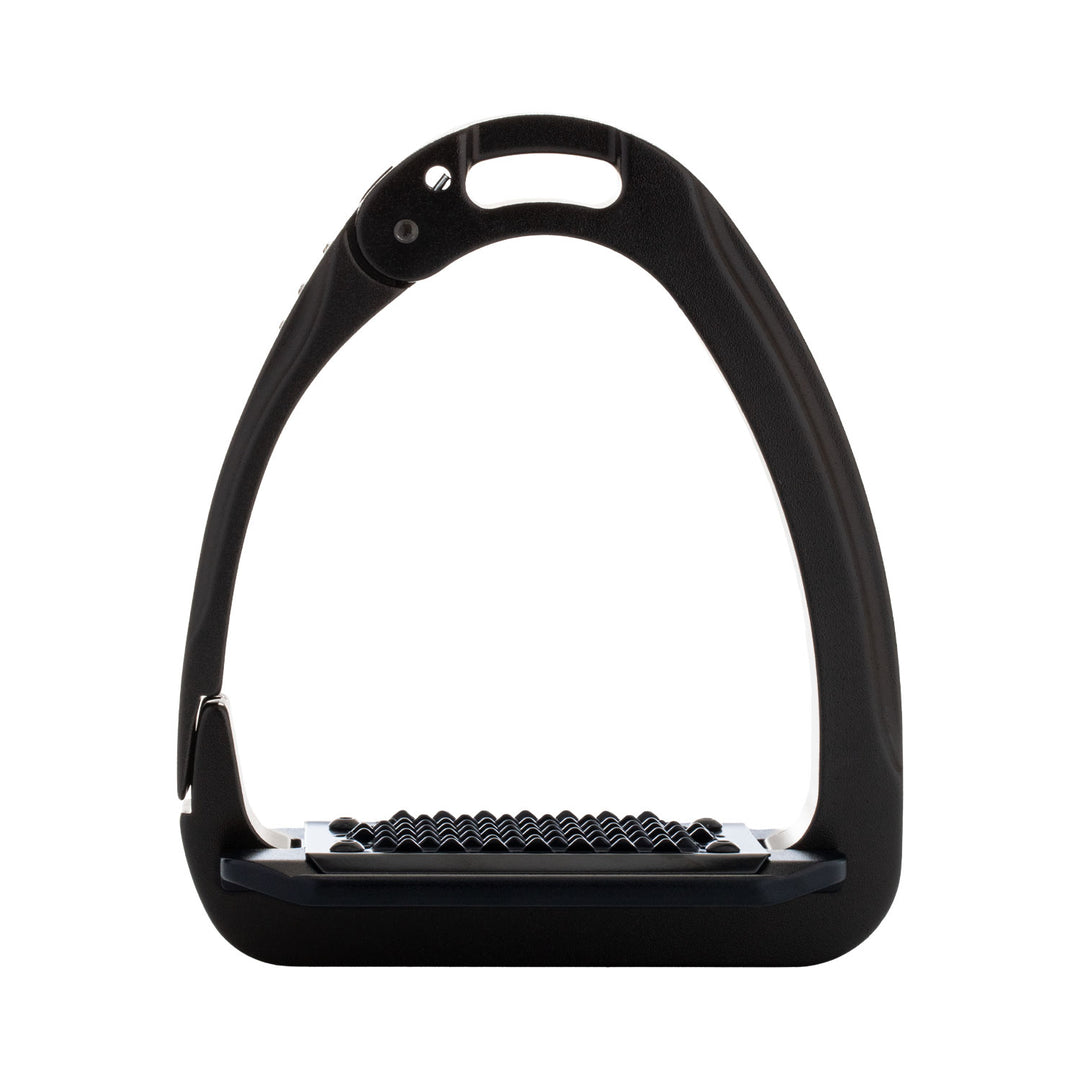 Acavallo Arena Aluplus 2.0 Stirrups Crystals - Total Black