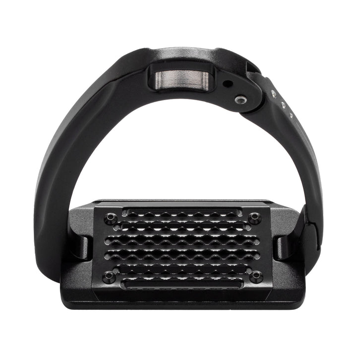 Acavallo Arena Aluplus 2.0 Stirrups Crystals - Total Black