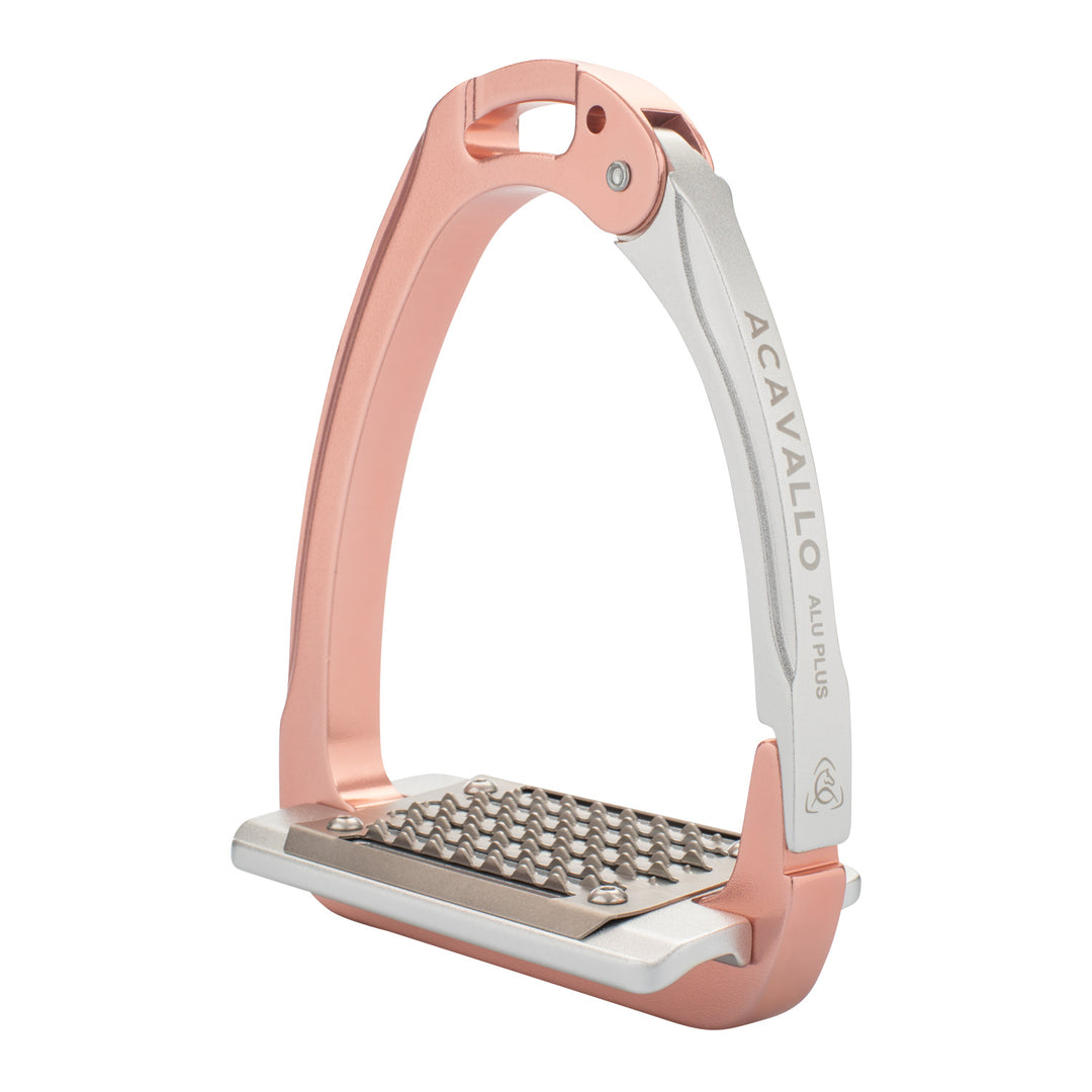 Acavallo Arena Aluplus 2.0 Stirrups - Antique Rose