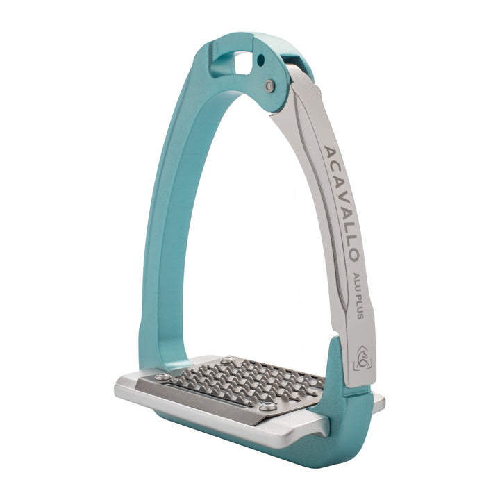 Acavallo Arena Aluplus 2.0 Stirrups - Sky Blue