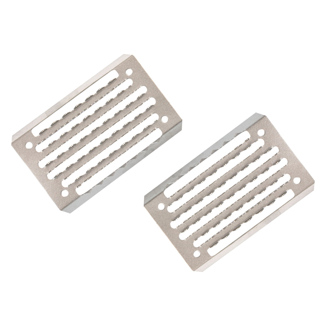 Acavallo Replacement Stainless Steel Pad Adjustable Stirrups