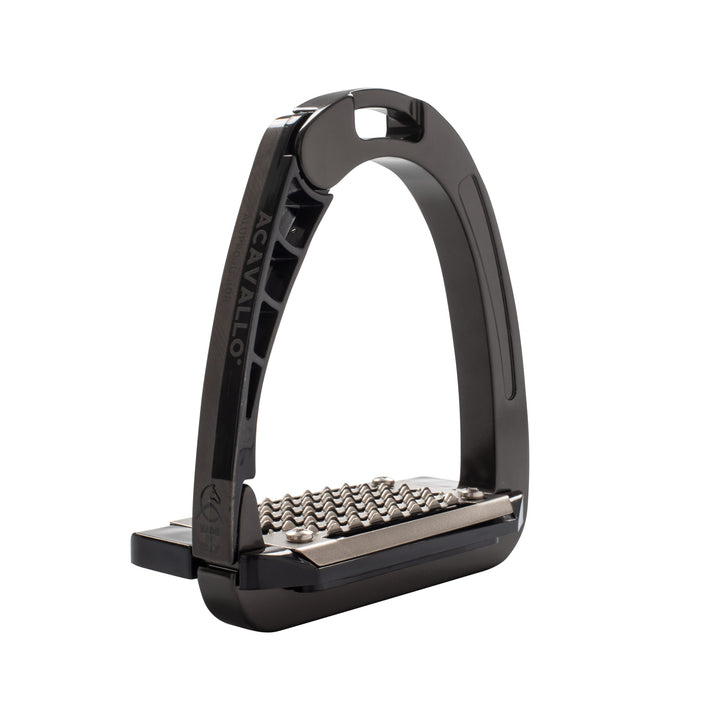 Acavallo Arena Alupro Junior Stirrups - Charcoal