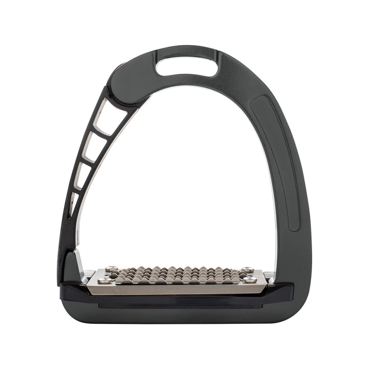 Acavallo Arena Alupro Junior Stirrups - Charcoal